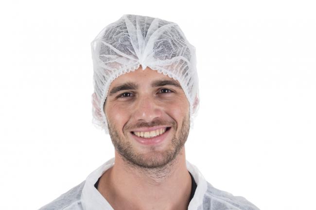 כובע מקופל לבן